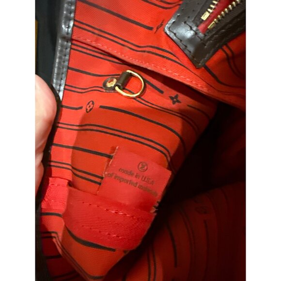 Louis Vuitton Damier Ebene Canvas Neverfull GM Comes with Box & Dust Cover - Picture 11 of 15